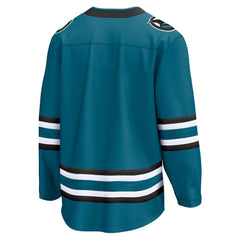 San Jose Sharks Fanatics Home Breakaway Jersey - Teal - NHL 5111270