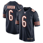 Nike Kyler Gordon Chicago Bears Game Player Jersey Navy