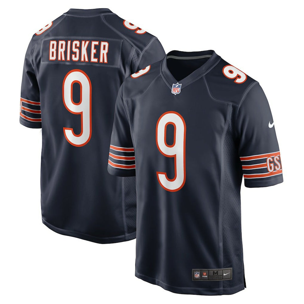 Nike Jaquan Brisker Chicago Bears Game Player Jersey Navy