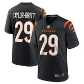 Nike Cam Taylor-Britt Cincinnati Bengals Game Player Jersey Black