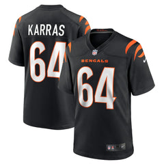 Nike Ted Karras Cincinnati Bengals Game Player Jersey Black