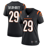 Nike Cam Taylor-Britt Cincinnati Bengals Women's Game Player Jersey Black