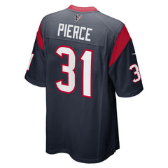 Nike Dameon Pierce Houston Texans Game Player Jersey Navy