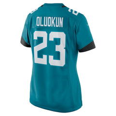 Nike Foyesade Oluokun Jacksonville Jaguars Women's Game Player Jersey Teal