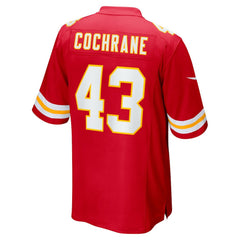 Nike Jack Cochrane Kansas City Chiefs Game Player Jersey Red
