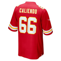 Nike Mike Caliendo Kansas City Chiefs Game Player Jersey Red