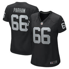 Nike Dylan Parham Las Vegas Raiders Women's Game Player Jersey Black