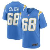 Nike Jamaree Salyer Los Angeles Chargers Game Player Jersey Powder Blue