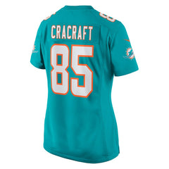 Nike River Cracraft Miami Dolphins Women's Game Player Jersey Aqua