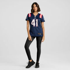 Nike Brenden Schooler New England Patriots Women's Game Jersey Navy