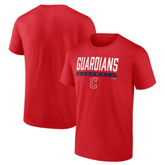 Cleveland Guardians Win Stripe T-Shirt - Red - MLB on Sale