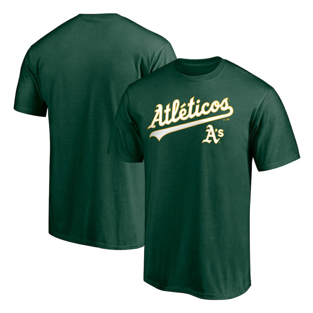 Athletics Athleticos T-Shirt - Green - MLB Sale