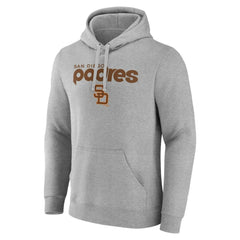 San Diego Padres Wahconah Pullover Hoodie - Gray - MLB Discount