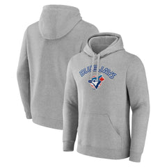 Toronto Blue Jays Wahconah Pullover Hoodie - Gray - MLB Discount