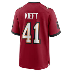 Nike Ko Kieft Tampa Bay Buccaneers Game Player Jersey Red