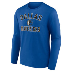Dallas Mavericks Victory Arch Team Long Sleeve T-Shirt Royal