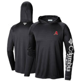 Arizona Diamondbacks Columbia Terminal Tackle Long Sleeve Hoodie T-Shirt - Black - Columbia Lifestyle