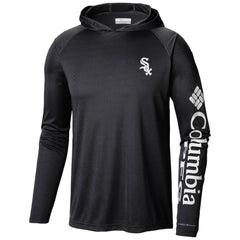 Chicago White Sox Columbia Terminal Tackle Long Sleeve Hoodie T-Shirt - Black - Columbia Lifestyle