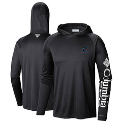 Miami Marlins Columbia Terminal Tackle Long Sleeve Hoodie T-Shirt - Black - Columbia Sale