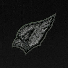Arizona Cardinals Antigua Tonal Logo Tribute Quarter-Zip Pullover Top Black