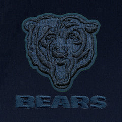 Chicago Bears Antigua Tonal Logo Victory Pullover Hoodie Navy