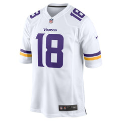 Nike Justin Jefferson Minnesota Vikings Game Player Jersey White