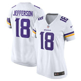 Nike Justin Jefferson Minnesota Vikings Women's Game Player Jersey White