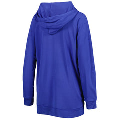 Los Angeles Dodgers Touch Women's Pre-Game Raglan Pullover Hoodie - Royal - MLB Discount