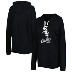 Chicago White Sox Touch Women's Pre-Game Raglan Pullover Hoodie - Black - MLB Lifestyle