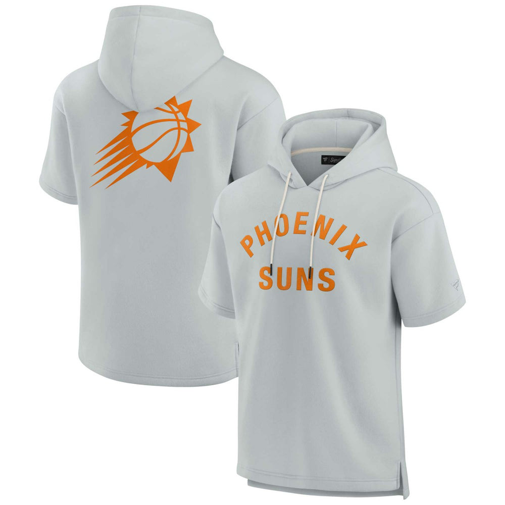 Phoenix Suns Unisex Elements Super Soft Fleece Short Sleeve Pullover Hoodie Gray | Fanatics US