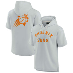 Phoenix Suns Unisex Elements Super Soft Fleece Short Sleeve Pullover Hoodie Gray | Fanatics US