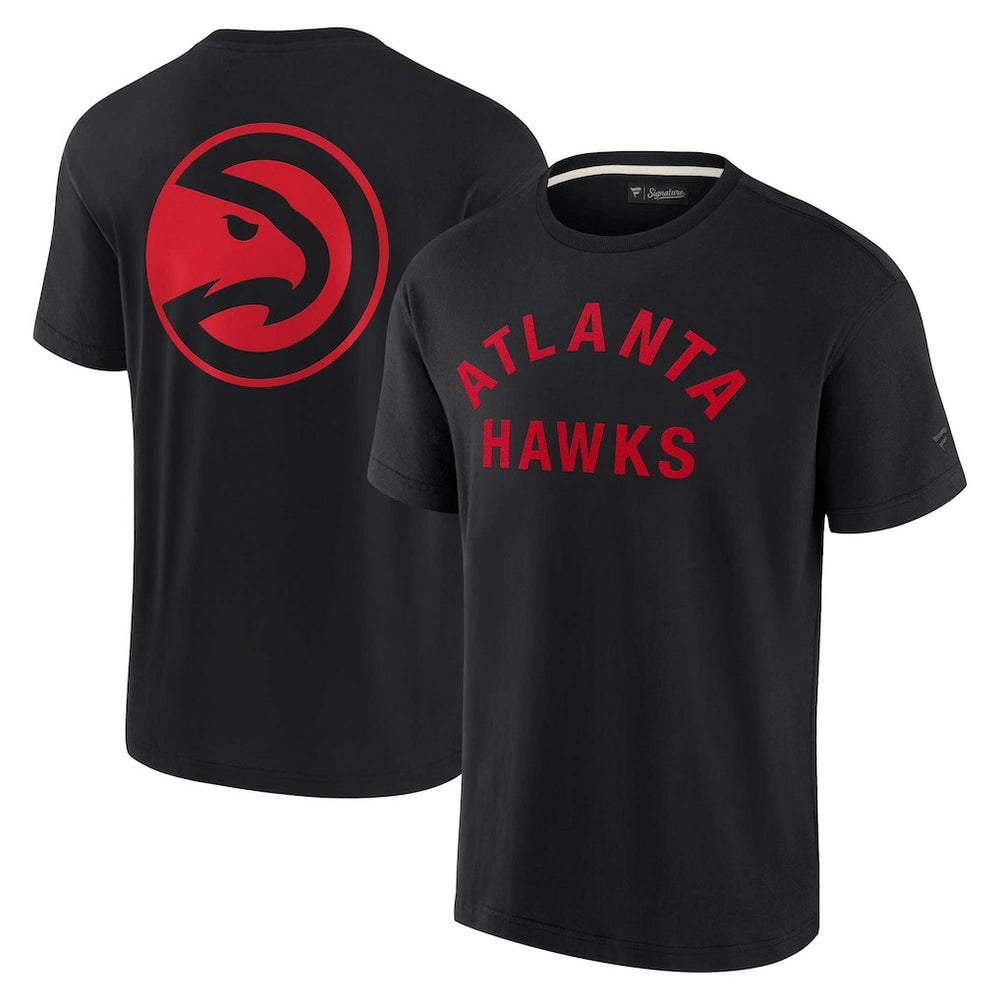 Atlanta Hawks Unisex Elements Super Soft Short Sleeve T-Shirt Black | Fanatics