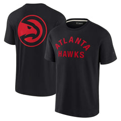 Atlanta Hawks Unisex Elements Super Soft Short Sleeve T-Shirt Black | Fanatics