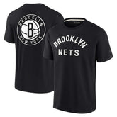 Brooklyn Nets Unisex Elements Super Soft Short Sleeve T-Shirt Black | Fanatics