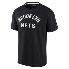 Brooklyn Nets Unisex Elements Super Soft Short Sleeve T-Shirt Black | Fanatics