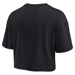 Boston Celtics Women's Elements Super Soft Boxy Cropped T-Shirt Black | Fanatics for sale