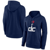 Washington Wizards Women's Alternate Logo Pullover Hoodie Navy