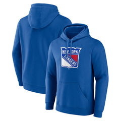 New York Rangers Fanatics Primary Logo Pullover Hoodie - Blue - NHL 5133163