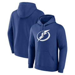Tampa Bay Lightning Fanatics Primary Logo Pullover Hoodie - Blue - NHL 5133183