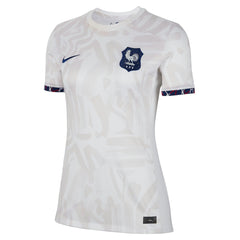 France Women's National Team Women's 2023 Away Stadium Replica Jersey White - Nike outlet