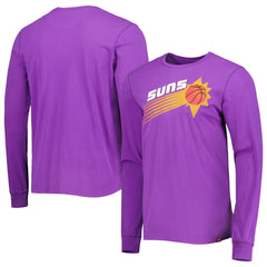Phoenix Suns Sportiqe Hardwood Classics Mohave Elevated Long Sleeve T-Shirt Purple