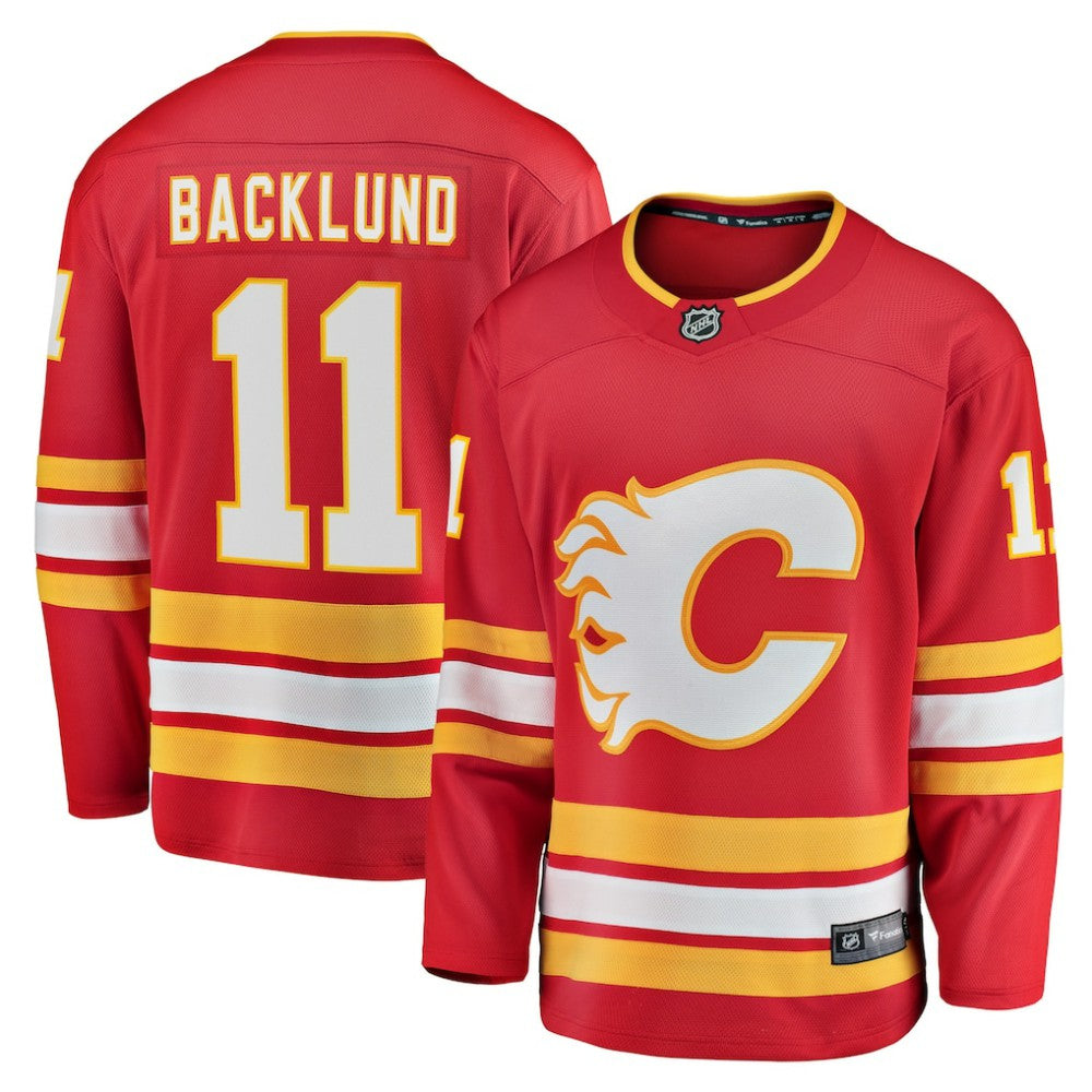 Mikael Backlund Calgary Flames Fanatics Home Breakaway Player Jersey - Red - NHL 5135827