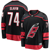 Jaccob Slavin Carolina Hurricanes Fanatics Home Breakaway Player Jersey - Black - NHL 5135839