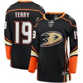 Troy Terry Anaheim Ducks Fanatics Women's Home Team Breakaway Player Jersey - Black - NHL 5135878