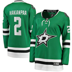 Jani Hakanpaa Dallas Stars Fanatics Women's Home Breakaway Player Jersey - Kelly Green - NHL 5135918