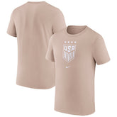 USWNT Crest T-Shirt Tan - Nike