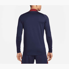 Paris Saint-Germain 2023/24 Strike Drill Performance Raglan Quarter-Zip Long Sleeve Top Navy - Nike outlet