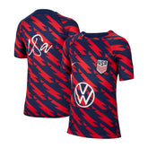 USMNT Youth 2023/24 Academy Pro Performance Pre-Match Top Red - Nike cheap