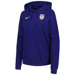 USMNT Women's Essential Raglan Pullover Hoodie Navy - Nike Discount