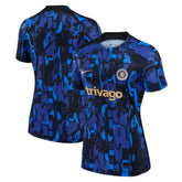Chelsea Women's 2023/24 Home Academy Pro Pre-Match Top Blue - Nike